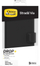 Këllëf telefoni OtterBox Strada Via për Samsung Galaxy S23+, kapak me xhep karte, i zi