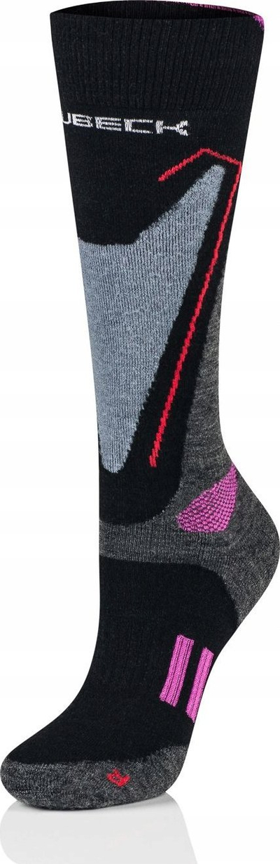 Çorape për femra Brubeck Snow Force Light, merino, madhësia 39 41, gri e hapur rozë