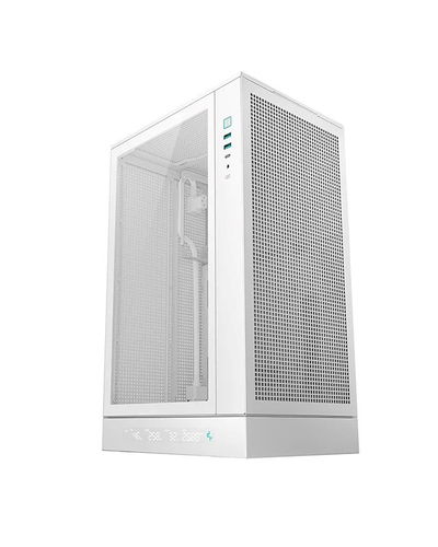 Kuti PC DeepCool CH270, Micro ATX, xham i temperuar, e bardhë