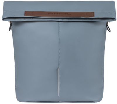 Çantë biçiklete Basil City Shopper MIK Hooks, 14-16L, bojëqielli grafit