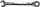 Çelës kombinues me racë AWTools AW40535, 19mm, çelik CrV, argjendtë