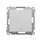 Ndërprerës dypolësh Simon 55 TW2.01/143, 10AX 250V, alumini mat