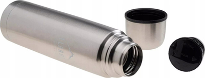 Termus Thermos Elbrus Garde 1000 ml, çelik inox, me vakum, ngjyrë argjendtë