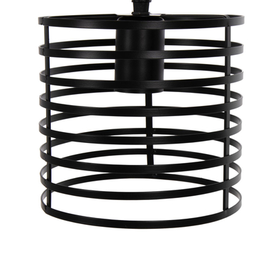 Llambë e varur tavani Φ16x124Hcm (HM4090), zezë