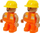 Lodër kamion tipper me telekomandë R/C Bricks, 20 x 12 cm, gri e verdhë
