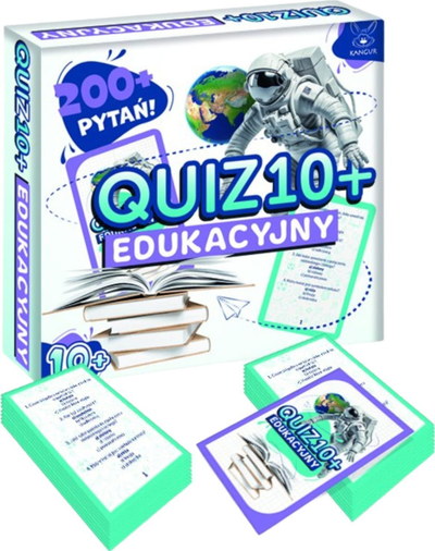 Едукативна игра Kanguru Learning Quiz 10 Plus, за деца 10+, разновидни бои