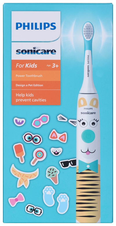 Furçë elektrike dhëmbësh për fëmijë Philips Sonicare HX3601/01, sonike, Design a Pet
