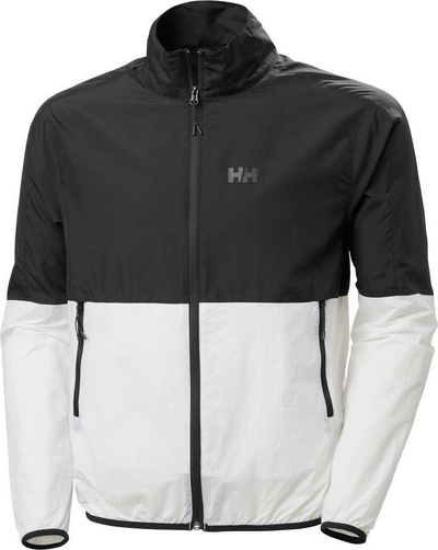 Xhaketë kundra erës Helly Hansen Juell 53703, Regular Fit, me zinxhir, e zezë e bardhë