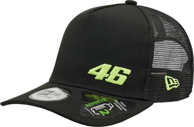 Kapele trucker New Era VR46 Repreve Flawless A Frame, me rrjetë, e zezë