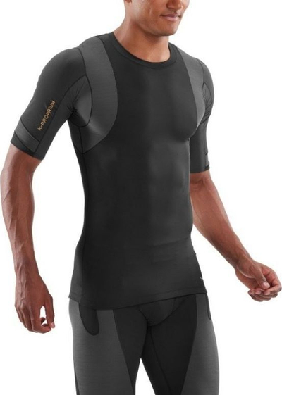 Maicë termoaktive Skins K-Proprium Posture, e zezë, L