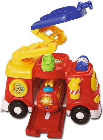 Lodër kamion i zjarrfikësve Vtech, i kuq