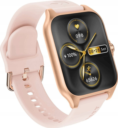 Smartwatch Garett Activity 2, me ekran 1.78\" AMOLED, Bluetooth, rozë gold