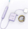 Powerbank Awei P87K, 10000mAh, 30W, me kabllo të integrume, i zi