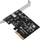 Kartë kontrolluese SilverStone SST-ECU06, PCIe 3.0 x4, USB-C 3.2 Gen 2x2