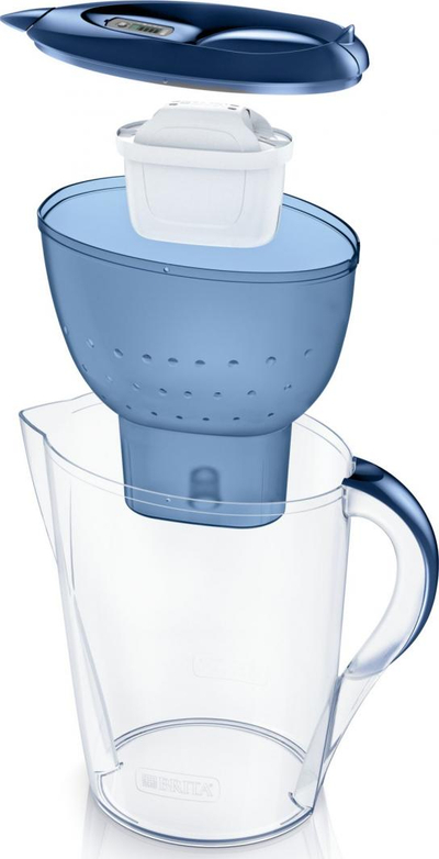 Бокал со филтер Brita Marella XL MX Plus, сина боја