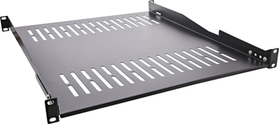 Raft rack InLine 19", 550mm, 1U, i zi