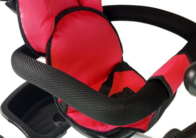Трицикл Lean Sport PRO300, 4 во 1, со родителска рачка, црвен