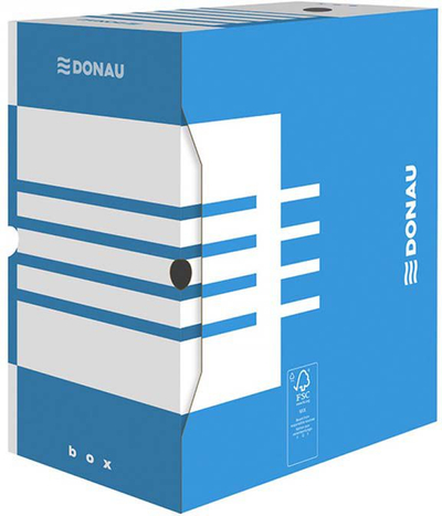Kuti arkivimi Donau Archive Box, A4, 155mm, blu