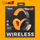 Kufje gaming Dragon Ball Z wireless, pa tela, me LED, të zeza