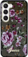 Mbrojtëse telefoni Guess Flower për Samsung Galaxy S23 Plus, TPU, me lule, e zezë