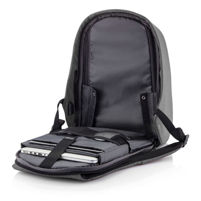 Çantë shpine XD Design Bobby Hero Regular, anti-vjedhje, 15.6", gri