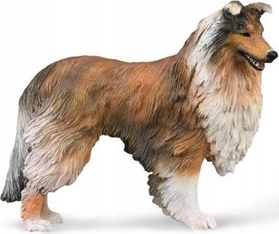 Figurë për koleksion Collecta Longhaired Scottish Shepherd, 8 cm, shumëngjyrëshe