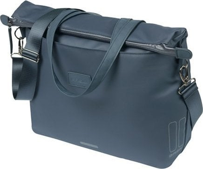 Çantë biçiklete Basil Bike Bag, 12L, për bagazh mrapa, e zezë