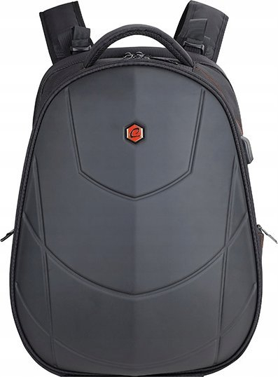 Çantë shpine Bestlife Assailant, për notebook 17\", najlon, e zezë