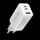 Karikues muri everActive, USB USB-C, 65W QC4+, i bardhë