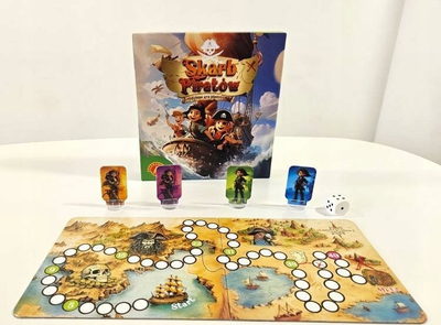 Loja me shah Pirate Treasure Alexander Pirates, për familje, shumëngjyrëshe