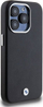 Kapak telefoni BMW Signature Wrapped Metal me MagSafe për iPhone 15 Pro 6.1", i zi