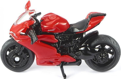 Lodër motoçikletë metali Siku Ducati Panigale S1385, 3+, e kuqe