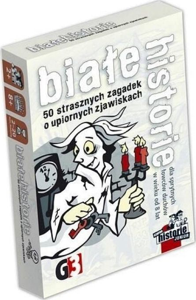 Lojë me letra White Stories G3, 50 enigma t’frikshme, horor, e bardhë
