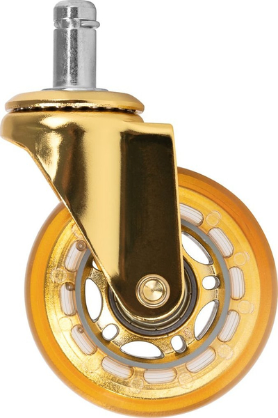 Set rrotash për tabure Roll Speed Gold, 5 copë, kushineta ABEC 7, ngjyrë e artë