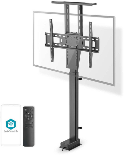 Stativ motorik TV Nedis SmartLife, 37\" 80\", deri 60 kg, i zi