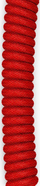 Kabllo tastiere Glorious Coiled USB C Artisan, e thurur, Crimson Red