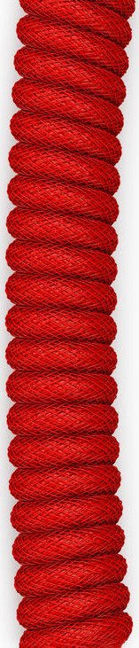 Kabllo tastiere Glorious Coiled USB C Artisan, e thurur, Crimson Red
