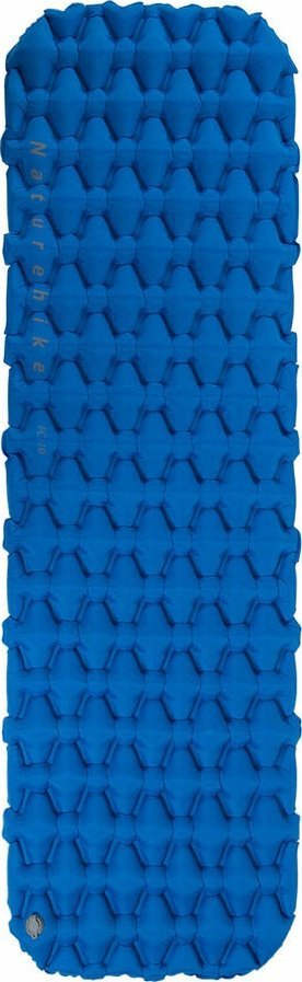 Полнлив кампинг душеци Naturehike FC-10 Diamond, 6.5 cm, најлон TPU, син