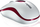 Maus Rapoo M10PLUS, wireless, USB, i bardhë dhe i kuq