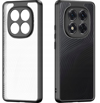 Kapak telefoni Dux Ducis Aimo për Redmi Note 14 Pro 4G, TPU dhe PC, i zi