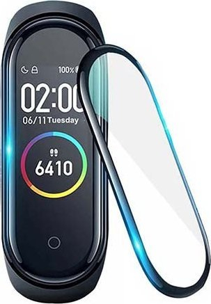Xham mbrojtës Xiaomi Mi Band 7, Tempered Glass, transparent