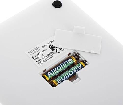 Peshore kuzhine Adler AD3173w, 10kg, ekran LED, e bardhë