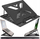 Stativ për laptop Art P14, ABS dhe çelik, me lartësi që regullohet, gri