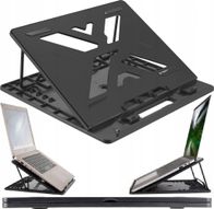 Stativ për laptop Art P14, ABS dhe çelik, lartësi e rregullueshme, gri
