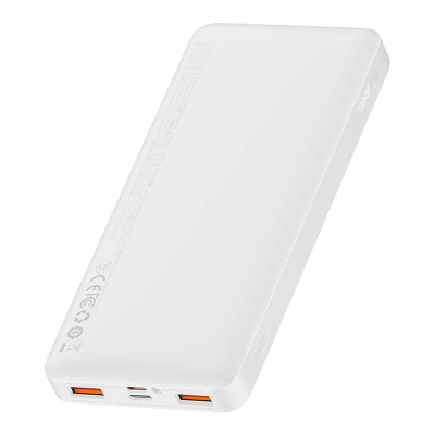 Powerbank Baseus Bipow PPBD10K, 10000mAh, 20W, i bardhë