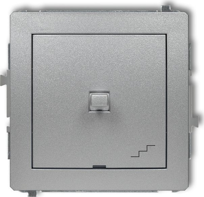Çelës shkalle Karlik Deco 7DWPUS-3, modul amerikan, silver metallic