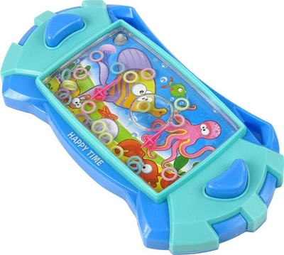 Lojë uji dore Dexterity Console, portative, plastike, blu
