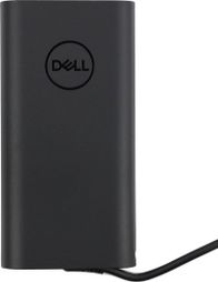 Karikues për laptop Dell, 130W, 19.5V, i zi