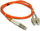 Kabllo fibër optike Alantec Patch Cord MM OM2 LC SC Duplex 50/125, 3.0m, portokalli