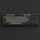 Tastierë mekanike Akko Black &amp; Gold 5087S ISO DE, TKL 80%, Bluetooth 5.1 2.4GHz, e zezë